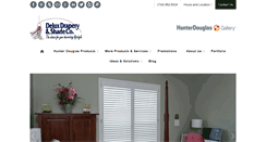 Desktop Screenshot of deluxdrapery.com